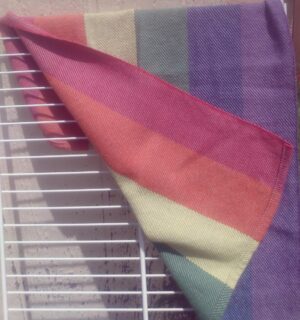 Rainbow Twill Towel